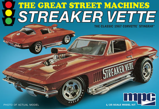 1/25 1967 Chevy Corvette Stingray "Streaker Vette" [MPC973] plastic model kit