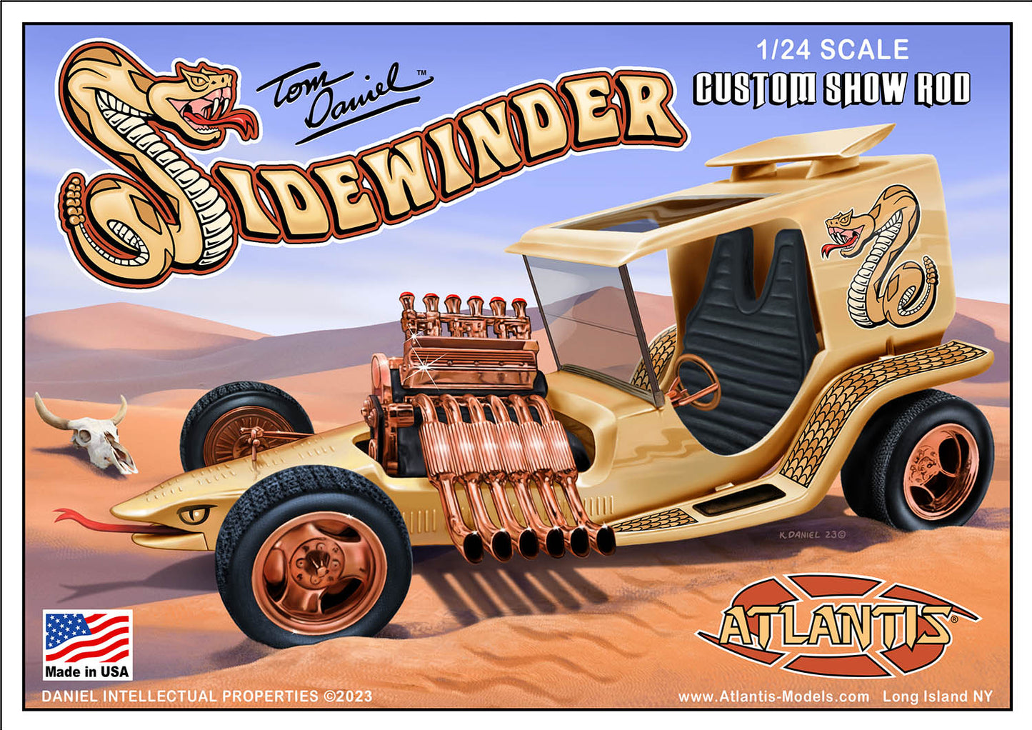 1/24 "Tom Daniel" Sidewinder Custom Show Rod [AMCM2210] plastic model kit