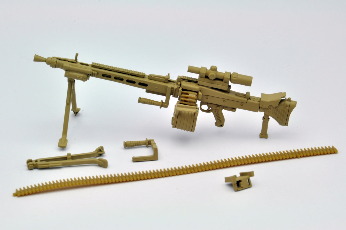 Little Armory [LA064] MG3KWS Type 1/12 scale Assembly plastic model