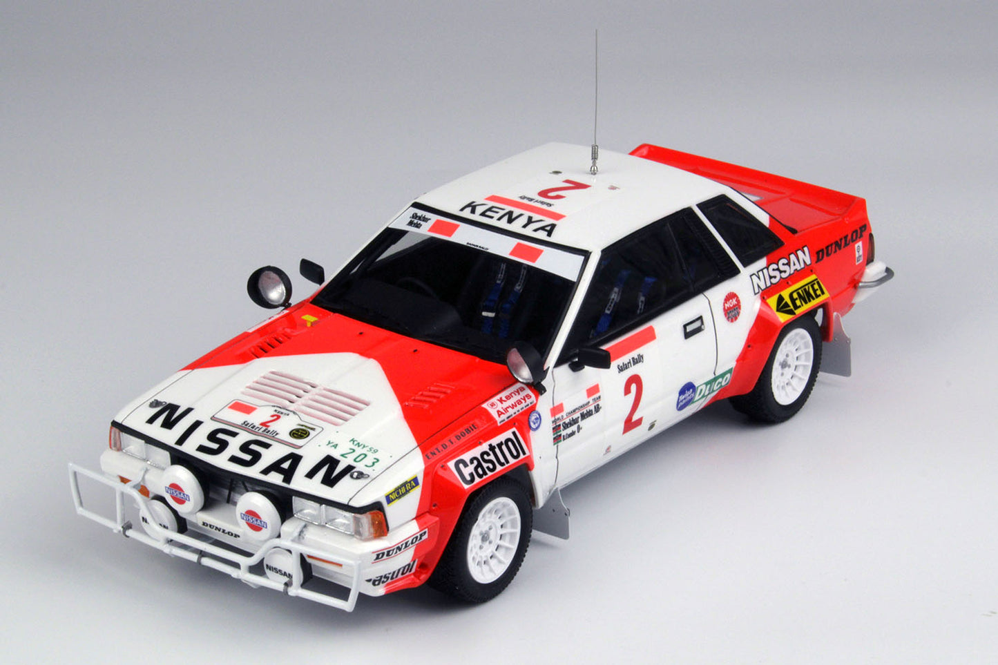 1/24 Nissan 240RS BS110 1984 Safari Rally Winner [BX24041] plastic model kit