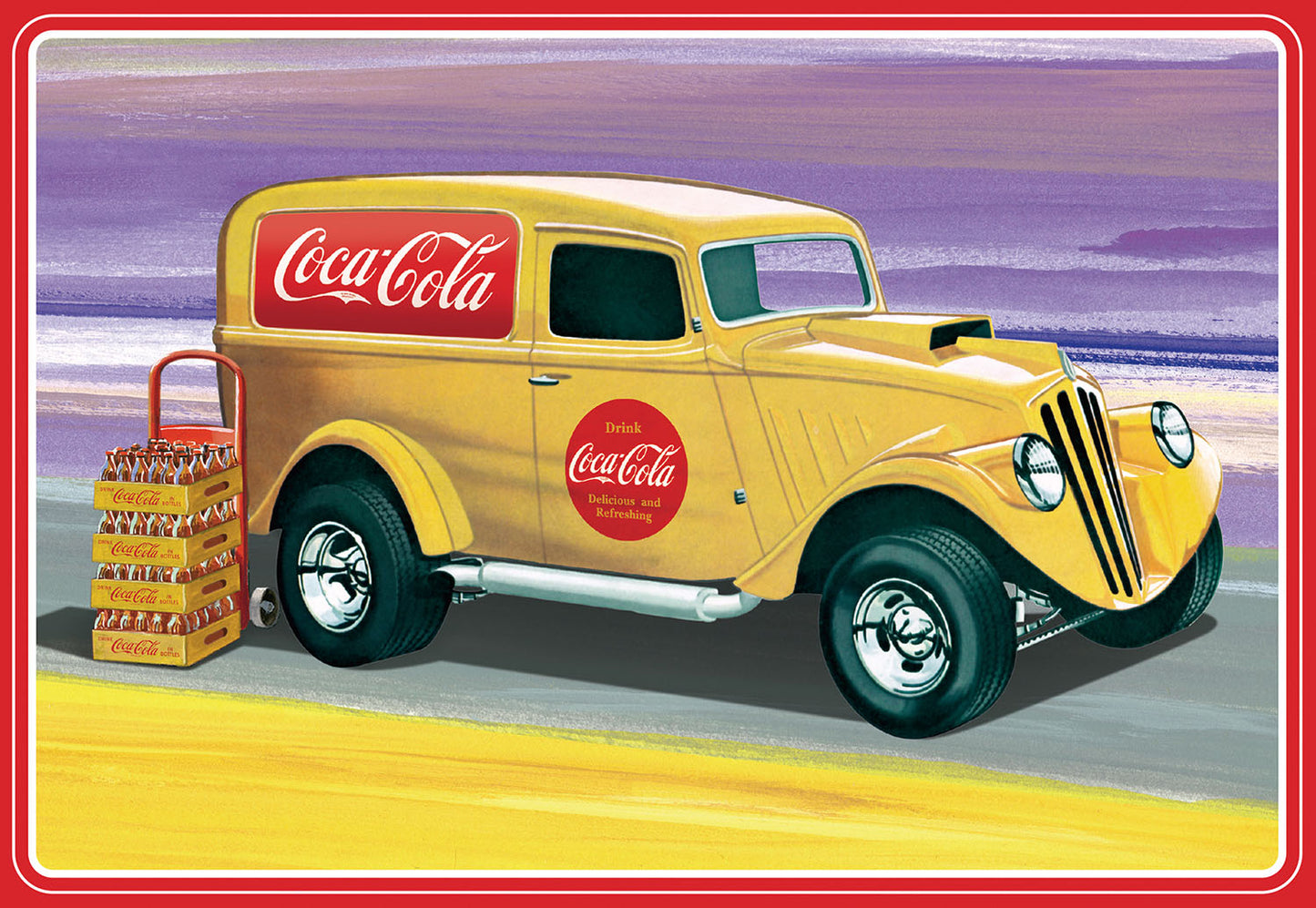 1/25 1933 Willys Panel Truck Coca-Cola [AMT1406] Plastic Model Kit