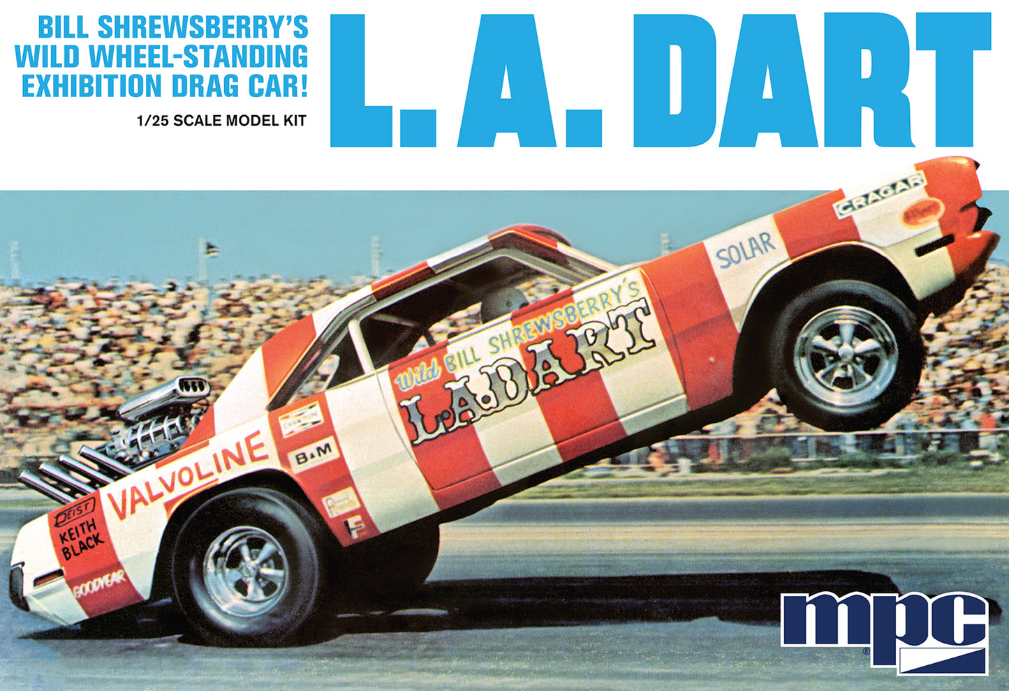 1/25 L.A. Dart Wheel-Standing Exhibition Drag Car [MPC974] Plastic Model Kit