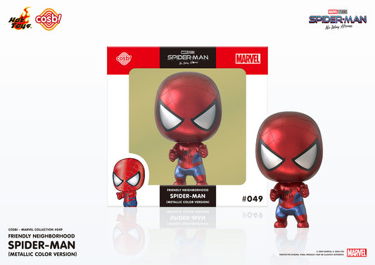 Marvel #049 Friendly Neighborhood Spider-Man (Metallic Color Version)  Figure