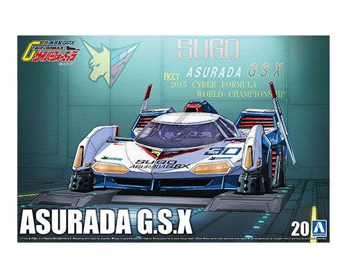 1/24 "Future GPX Cyber Formula" Asurada G.S.X [No.20] Assembly plastic model