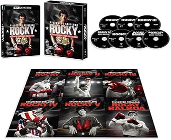 ROCKY Ultimate Knockout Collection  (Ultra HD Blu-ray6,Blu-ray1)