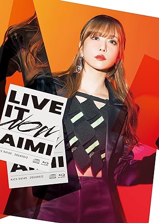 LIVE IT NOW limited edition 愛美 (CD1,Blu-ray1)