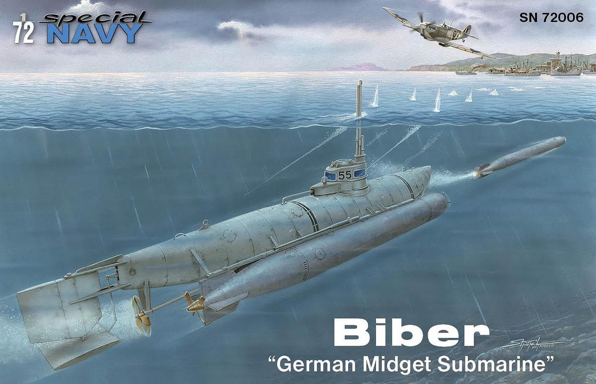 1/72 WW.2 German Special Submersible Beaver [SPHSN72006] Assembly plastic model