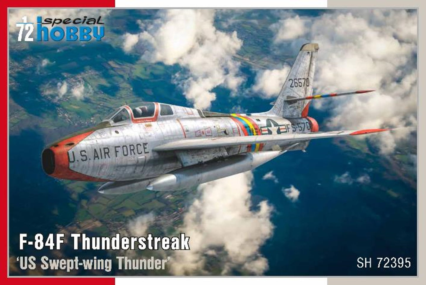 1/72 F-84F Thunderstreak "US Air Force" [SPHSH72395] Assembly plastic model