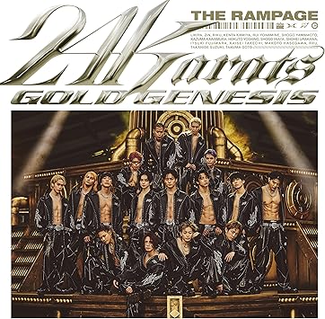 24KARATS GOLD GENESIS THE RAMPAGE from EXILE TRIBE (CD1,Blu-ray1)