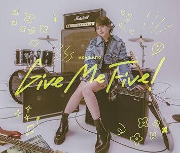 GIVE ME FIVE! limited edition 鬼頭明里 (CD1,Blu-ray1)