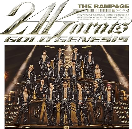 24KARATS GOLD GENESIS THE RAMPAGE from EXILE TRIBE (CD1,DVD1)