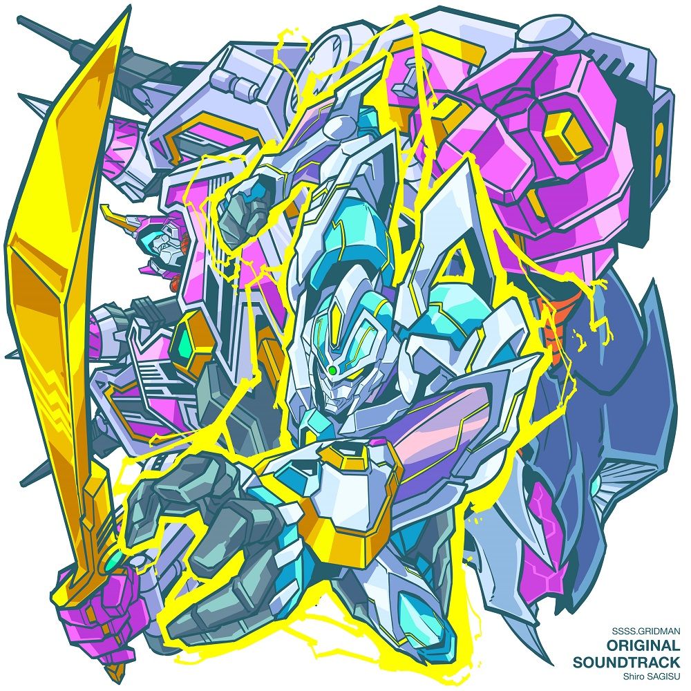 SSSS.GRIDMAN  SOUNDTRACK 鷺巣詩郎 (LP30cm2)