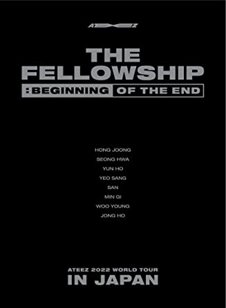 ATEEZ 2022 WORLD TOUR THE FELLOWSHIP : BEGINNING OF THE END IN JAPAN (DVD2)