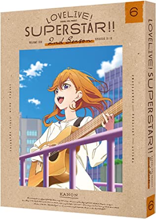 LOVELIVE!SUPERSTAR!! 2ND SEASON 6 limited edition (Blu-ray1,CD1)