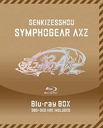 SENKIZESSHOU SYMPHOGEAR AXZ BLU-RAY BOX limited edition (Blu-ray3,CD3)