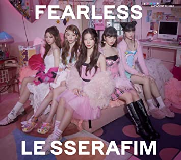 FEARLESS typeB limited edition LE SSERAFIM (CD1,DVD1)