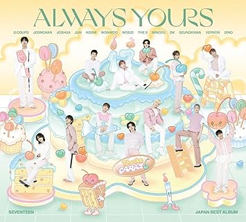 SEVENTEEN JAPAN BEST ALBUM ALWAYS YOURS limited edition SEVENTEEN (CD2,1)