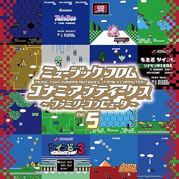 MUSIC FROM KONAMI ANTIQUES FAMILY COMPUTER VOL.5 game music (LP30cm1)