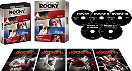 ROCKY/ ROCKY 2/ ROCKY 3/ ROCKY 4 (Ultra HD Blu-ray4,Blu-ray1)