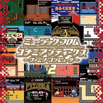 MUSIC FROM KONAMI ANTIQUES FAMILY COMPUTER VOL.2 game music (LP30cm1)