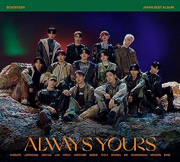 SEVENTEEN JAPAN BEST ALBUM ALWAYS YOURS typeB limited edition SEVENTEEN (CD2,1)