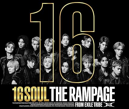 16SOUL THE RAMPAGE from EXILE TRIBE (CD3,DVD1)