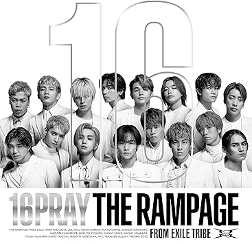 16PRAY THE RAMPAGE from EXILE TRIBE (CD1,Blu-ray1)